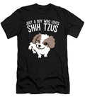 Just a Boy Who Loves Shih Tzus Eq Designs T-Shirt