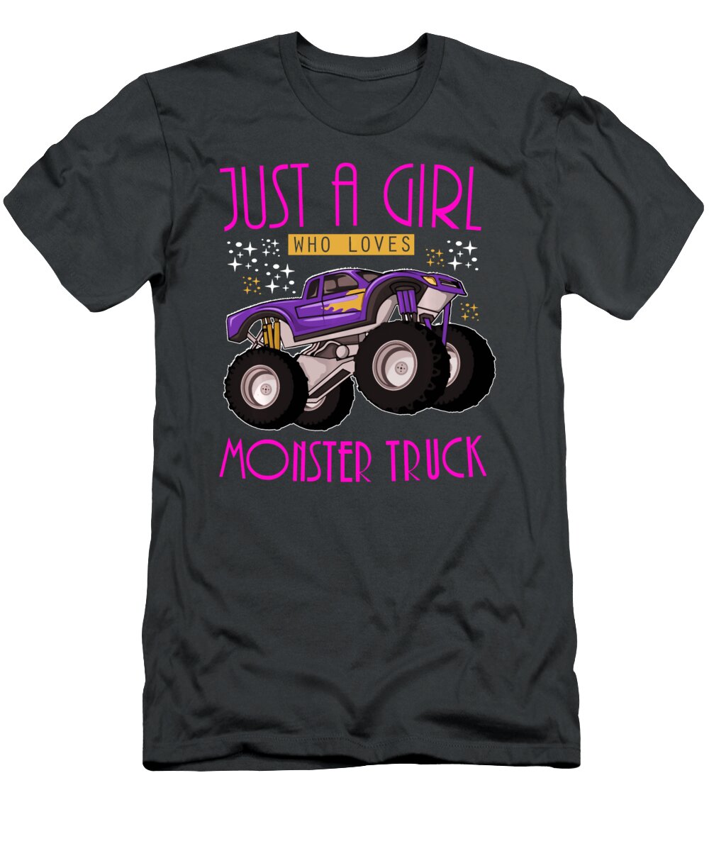 Just a Girl Monster Truck Anh Nguyen T-Shirt