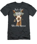 Just a Girl Who Loves Alpacas Just a Girl Who Loves Alpaca Gifts Sibainu T-Shirt