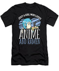 Just a Girl Who Loves Anime and Ramen Raphaelartdesign T-Shirt