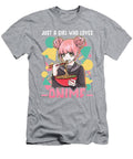 Just a Girl Who Loves Anime and Ramen Women Girls Kieran Alexa T-Shirt