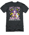 Just a Girl Who Loves Anime Ramen and Cats Cute Manga Girl Kieran Alexa T-Shirt