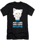 Just a Girl Who Loves Animes Eq Designs T-Shirt