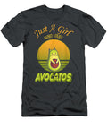 Just a Girl Who Loves Avocado Cats Funny Avocatos Gift Do Tran Quang T-Shirt