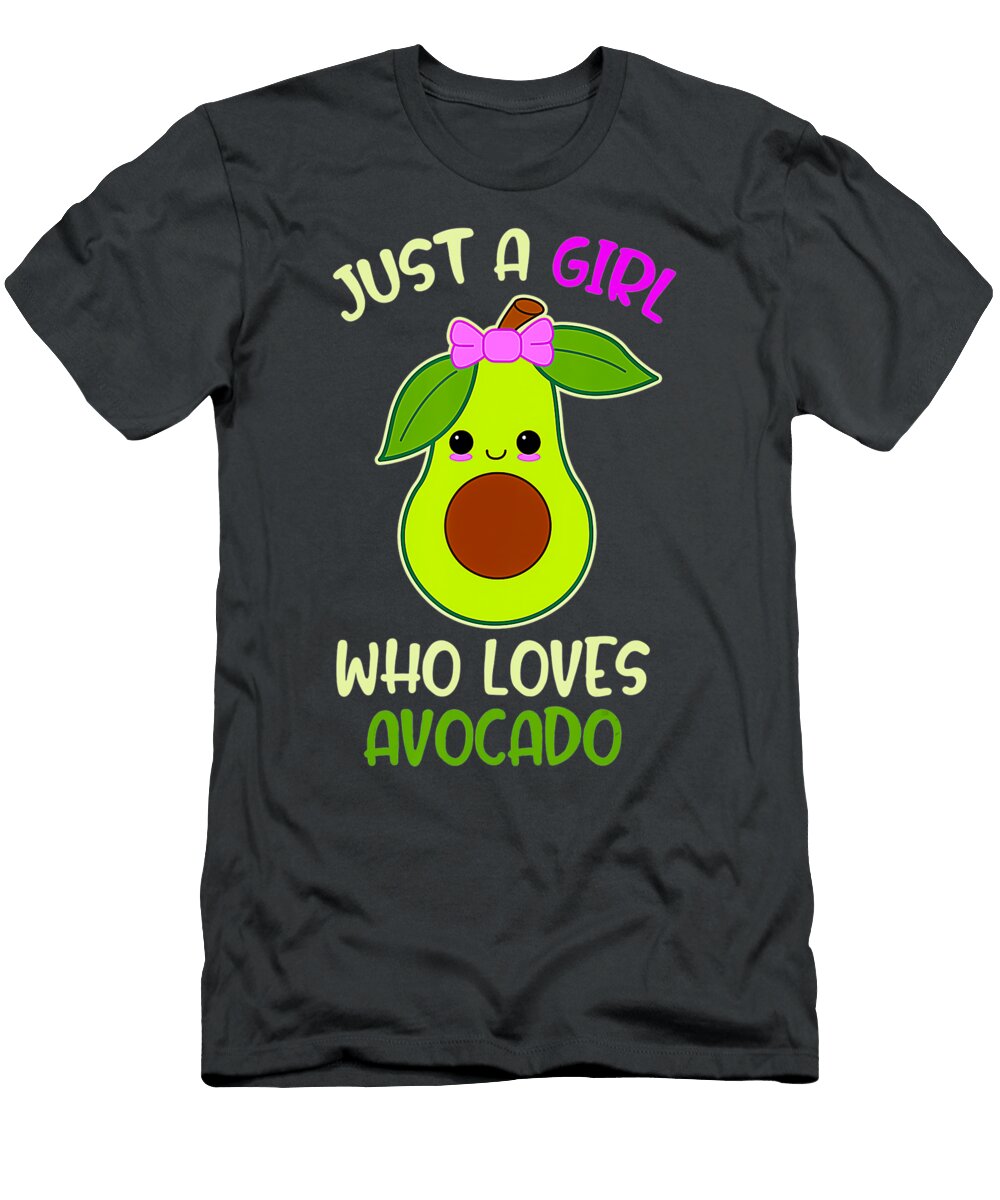 Just a Girl Who Loves Avocado Cute Handsley Nguyen T-Shirt