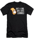 Just a Girl Who Loves Cannolis Eq Designs T-Shirt