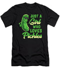 Just a Girl Who Loves Pickles Cute Pickle Girl 1 T-Shirt