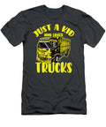 Just a Kid Who Loves Trucks Anh Nguyen T-Shirt