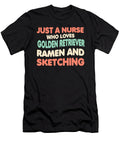 Just a Nurse Who Loves Golden Retriever Ramen Zyneu Gangd T-Shirt
