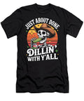 Just About Done Dill Pickle Skeleton Cowboy Maisie Jackson T-Shirt