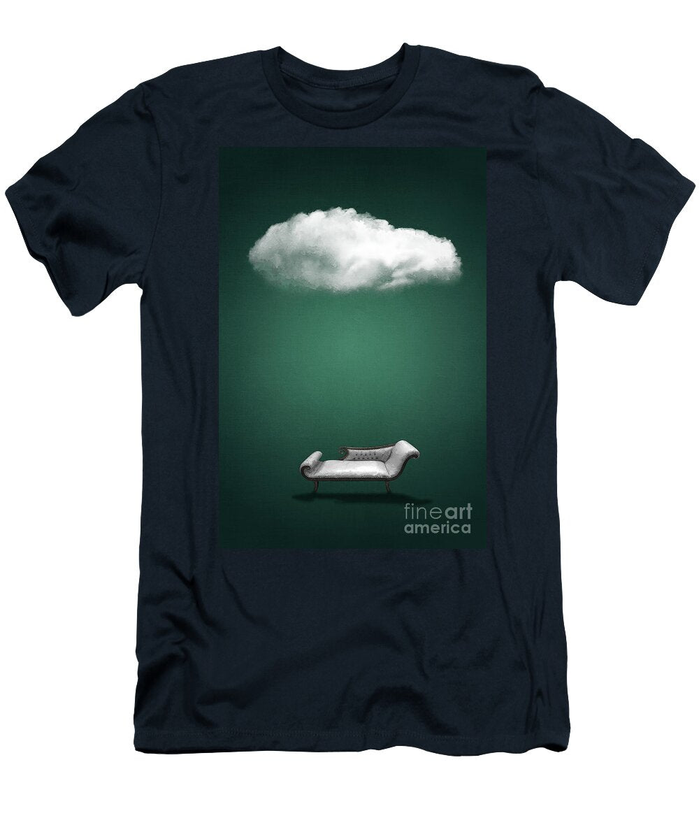 Just Lie Down and Watch the Clouds Ema Paraschiv T-Shirt