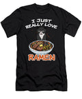 Just Really Love Ramen Japanese Noodel Moon T-Shirt