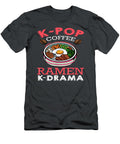 K Pop Coffee Ramen K Drama Korean Movie K Pop Television Sajii Giuli T-Shirt