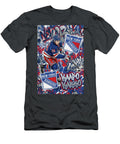 Kaapo Kakko New York Rangers Graffiti Poster Hockey Player NHL Sampadart Gallery T-Shirt