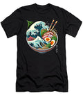 Kaganawa Wave Ramen Noodle Harajuku Japanese Art Job T-Shirt