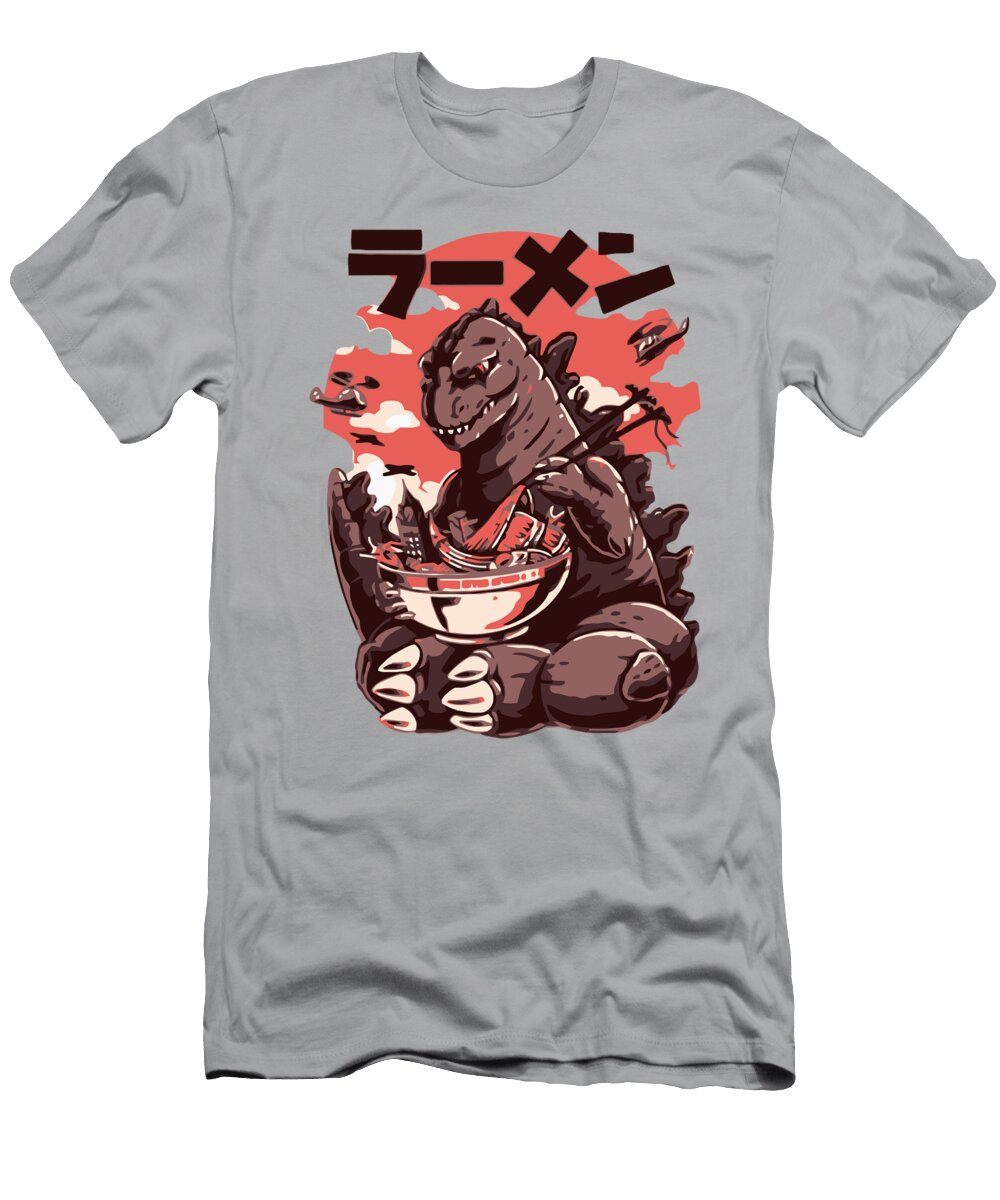 Kaijus Ramen Japanese Monster Gifts Putri Nurdiyanti T-Shirt