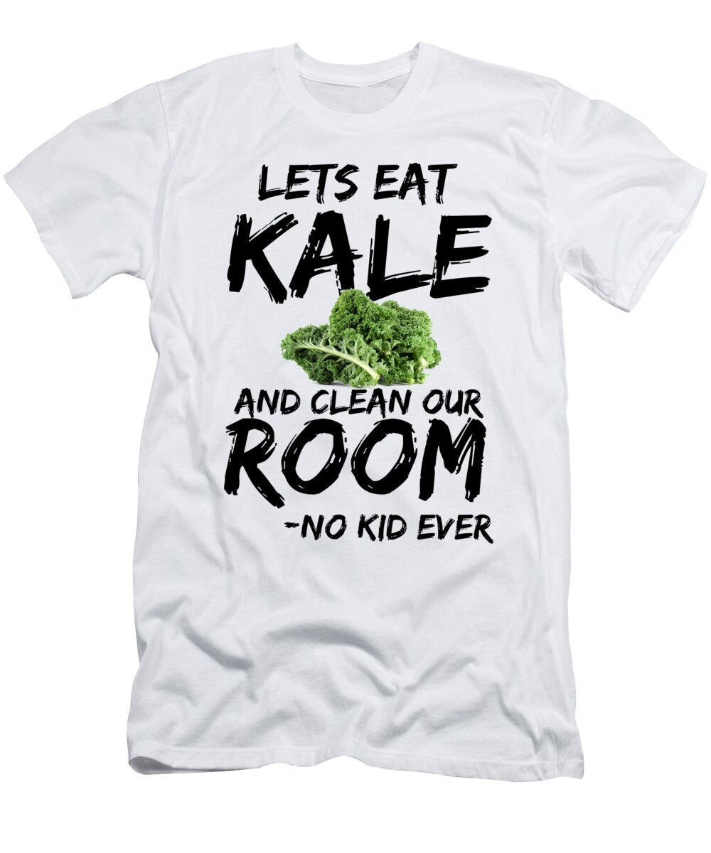 Kale Art for Kids Vegans and Vegetarians on Diet Light Nikita Goel T-Shirt