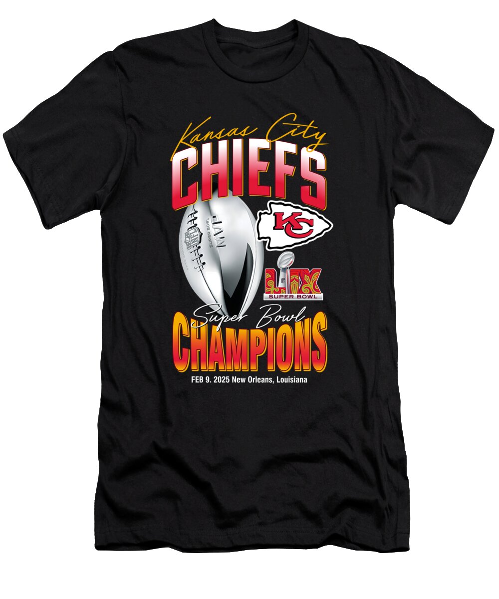 Kansas City Chiefs Lix Super Bowl Champions New Orleans Creator Designs T-Shirt