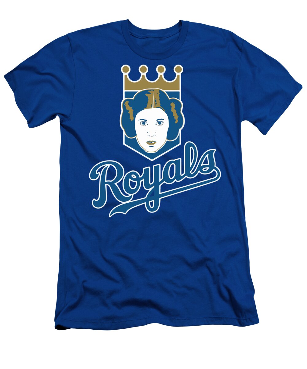 Kansas City Royals Princess Leia Huyen Vu T-Shirt