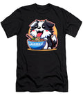 Kawaii Anime Border Collie Dog Ramen Zyneu Gangd T-Shirt
