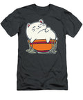Kawaii Anime Cat I Cat Eating Ramen Karis Dorota T-Shirt