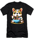 Kawaii Anime Frenchie Dog Ramen Zyneu Gangd T-Shirt