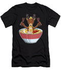 Kawaii Baby Deer Japanese Ramen Noodles I Otaku Anime Baby Deer Maximus Designs T-Shirt