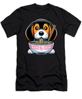 Kawaii Black and Tan Coonhound Dog Ramen Zyneu Gangd T-Shirt