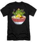 Kawaii Chameleon Japan Ramen Noodles I Otaku Anime Chameleon Maximus Designs T-Shirt