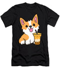 Kawaii Corgi Dog Drinking Bubble Tea Boba Tea Zyneu Gangd T-Shirt