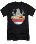 Kawaii Hippo Japanese Ramen Noodles I Otaku Anime Hippo Maximus Designs T-Shirt