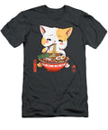 Kawaii Neko Ramen Cute Ramen Cat Japanese Noodle Funny Anime Mikaep Kaide T-Shirt