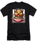 Kawaii Norfolk Terrier Dog Eating Ramen Zyneu Gangd T-Shirt