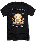 Kawaii Puppy Ramen Cute Dog Slurping Noodles Zyneu Gangd T-Shirt