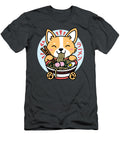 Kawaii Ramen Anime Dog Corgi Japanese Noodles Malikz Zemir T-Shirt
