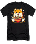 Kawaii Shiba Inu Eating Japanese Ramen Dog Lover Zyneu Gangd T-Shirt