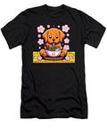 Kawaii Vizsla Dog Eating Ramen Zyneu Gangd T-Shirt