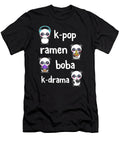 Kdrama Cute Panda Kawaii K Pop Ramen Boba K Drama Lover Gift for Girls Bubble Tea Korean Finger Heart Gifts for Women Sifou Store T-Shirt