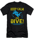 Keep Calm and Dive Jacob Zelazny T-Shirt
