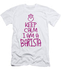 Keep Calm Barista Cool Barista Gift Manuel Schmucker T-Shirt