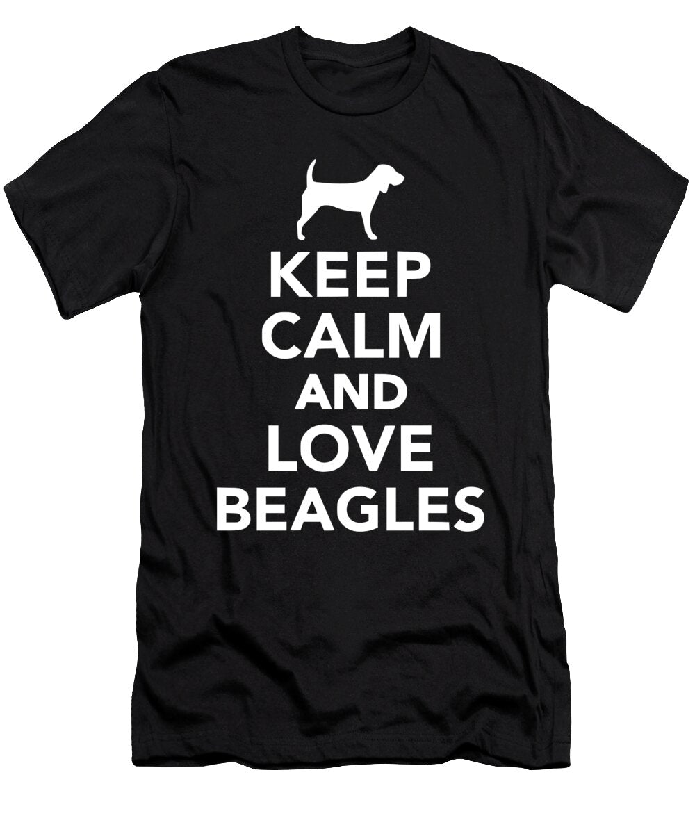 Keep Calm Beagle 2 Titan T-Shirt