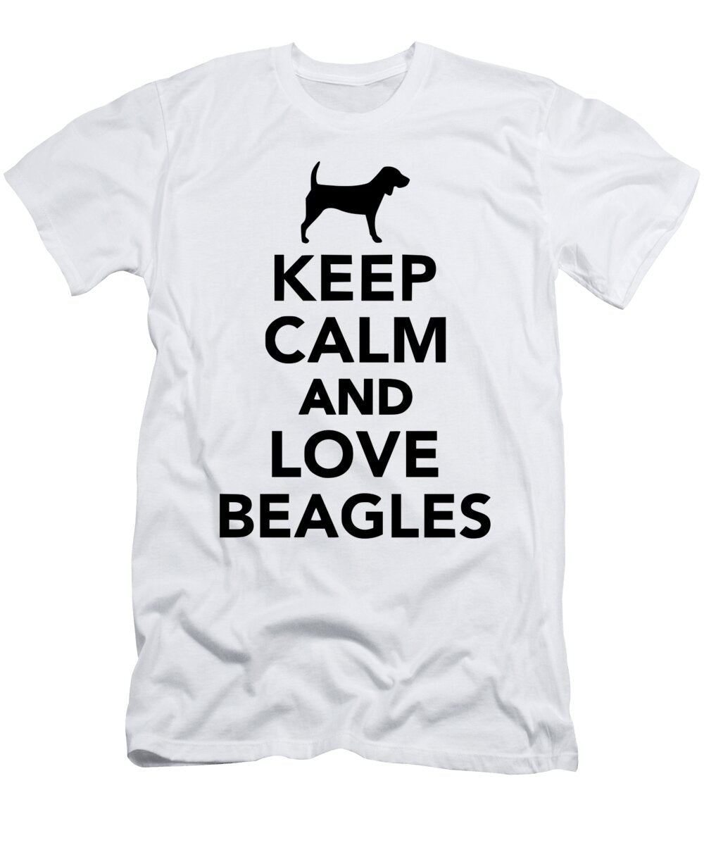 Keep Calm Beagle Titan T-Shirt