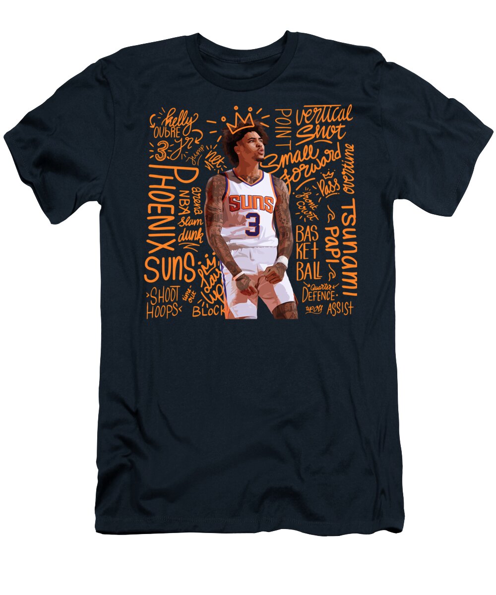 Kelly Oubre Phoenix Illustration Quang Vu T-Shirt