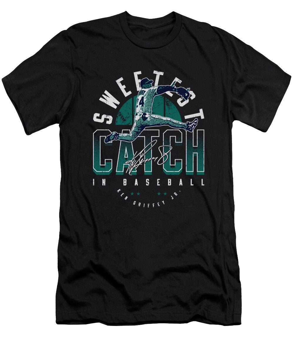 Ken Griffey Seattle Sweetest Catch Ihsan Sirin T-Shirt