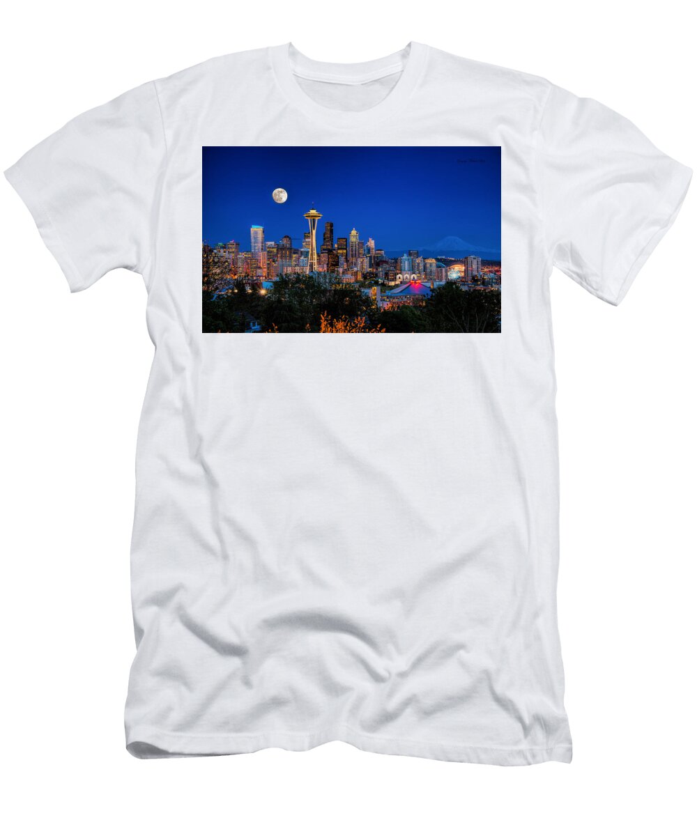 Kerry Park South Finale Safe Haven Photography Northwest T-Shirt