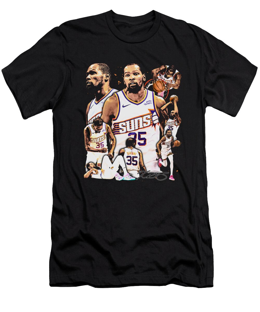 Kevin Durant Phoenix Vintage Collage Ozlem Altin T-Shirt