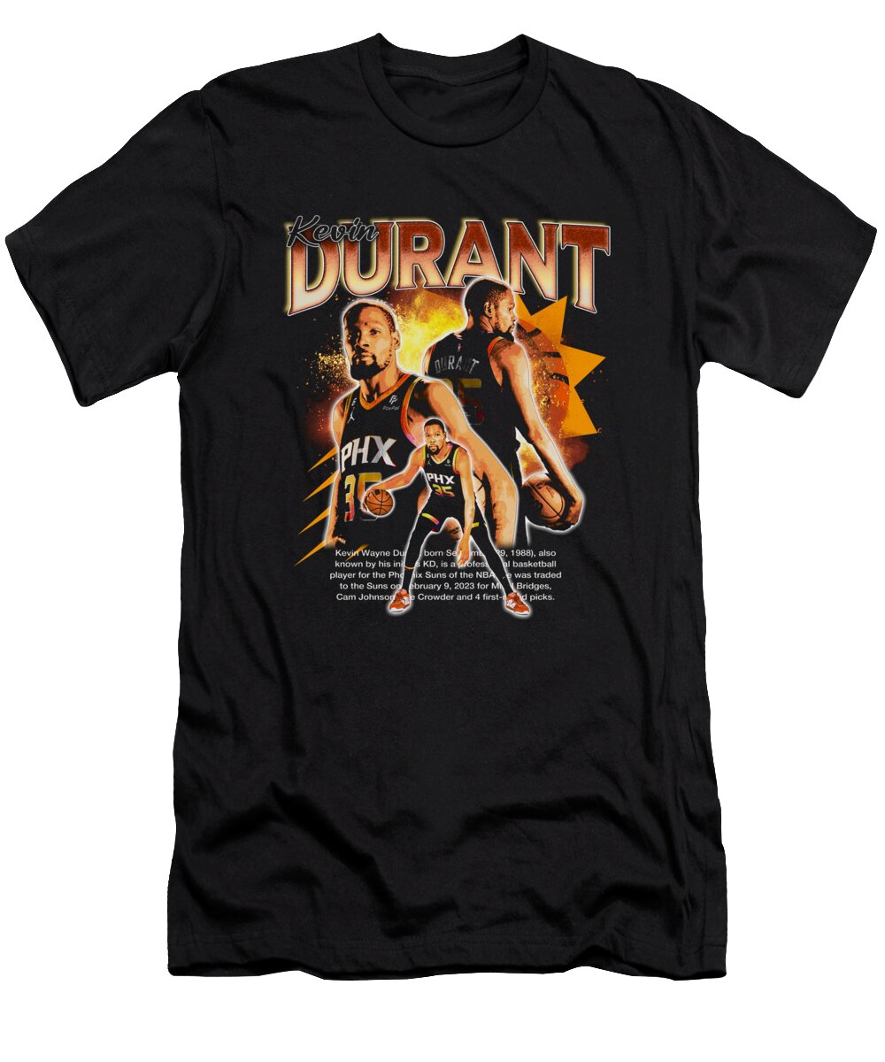 Kevin Durant Retro Collage Ozlem Altin T-Shirt