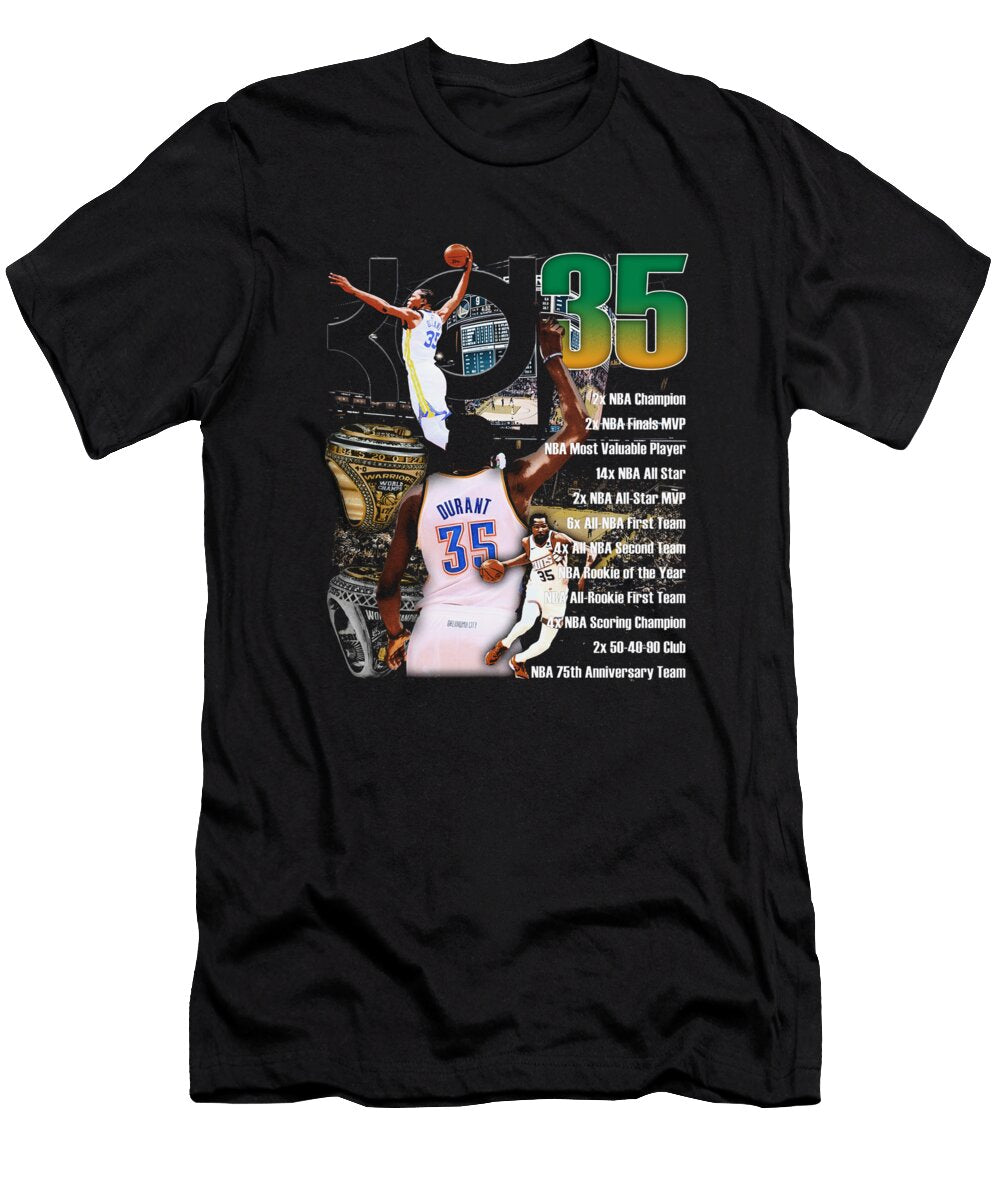 Kevin Durant Stats Ozlem Altin T-Shirt