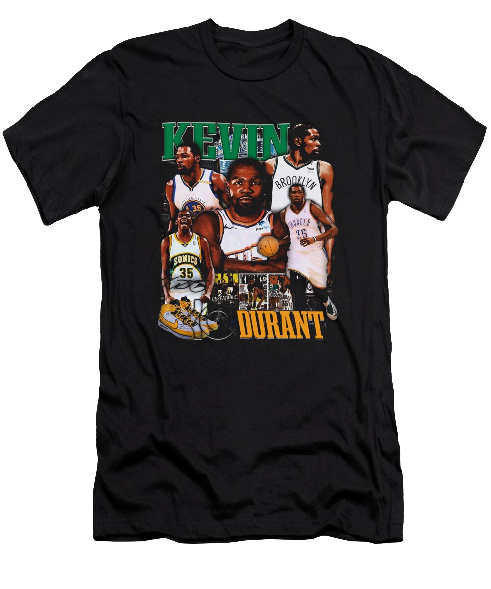 Kevin Durant Vintage Collage Ozlem Altin T-Shirt