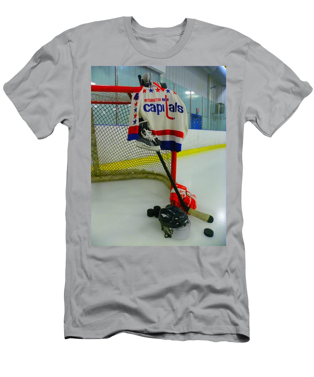 Kevin Hatcher Vintage Home Hockey Jersey Lisa Wooten T-Shirt
